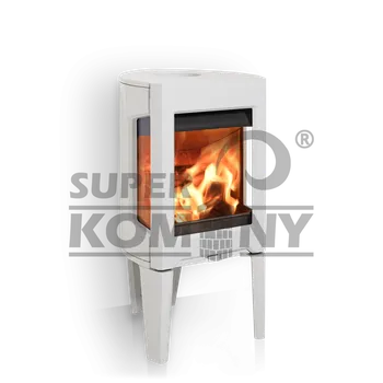 Krbová kamna Kamna Jotul F163 CB, boční prosklení, bílý smalt