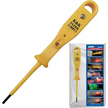 Zkoušečka DEDRA ZKOUŠEČKA NAPĚTÍ ELEKTRICKÉHO PROUDU FAZER 3~500V BEZKONTAKTNÍ DETEKTOR