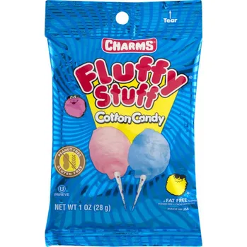 Jedlá dekorace na dort Charms Fluffy Stuff cukrová vata 28 g