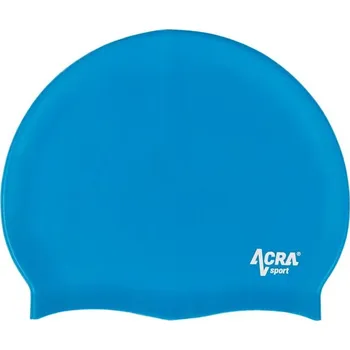 Plavecké brýle čepice plavecká Acra světle modrá