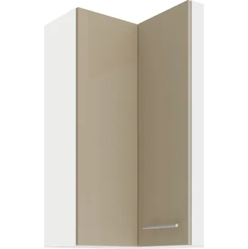 Stolarz-Lempert Kuchyňská skříňka Lara Cappucino - horní rohová 60x60 GN-90 2F (90°)