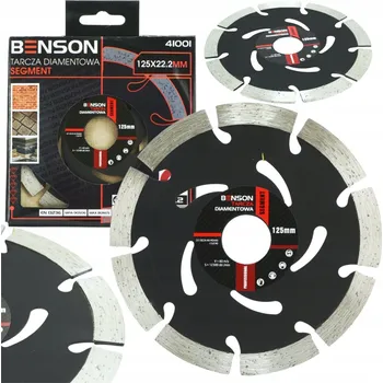 Řezný kotouč DIAMANTOVÝ KOTOUČ SEGMENT BETONU KOSTKY 125 mm