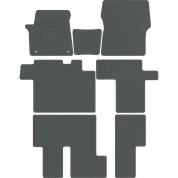 autokoberec Kobercové rohože Edecor velurové 7 ks