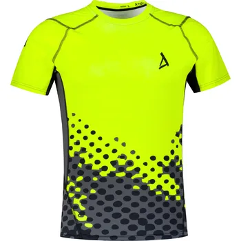Pánské funkční kompresní triko premium ALTISPORT VOJ/ALM109TR04 FLUO YELLOW S