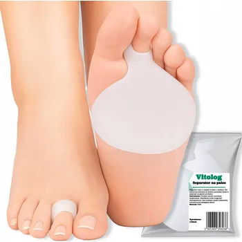 Metatarzální Pelota / Podložka pod Přednoží s Páskem na Prsty Polštáře Gel