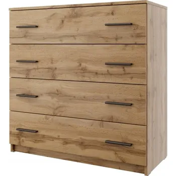 Komoda Komoda Nejlevnějšínábytek.cz NEJBY BARNABA 91 x 40 x 92 cm, odstíny hnědé