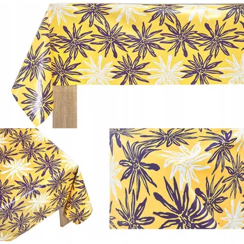 Obraz Běžec na stůl do kuchyně, obývacího pokoje nebo zahrady, vzor sluneční kytice, 140x40 cm