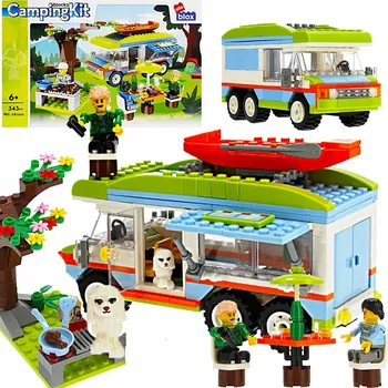 ostatní stavebnice Stavební Stavebnice 343 Kempování Alleblox 478256