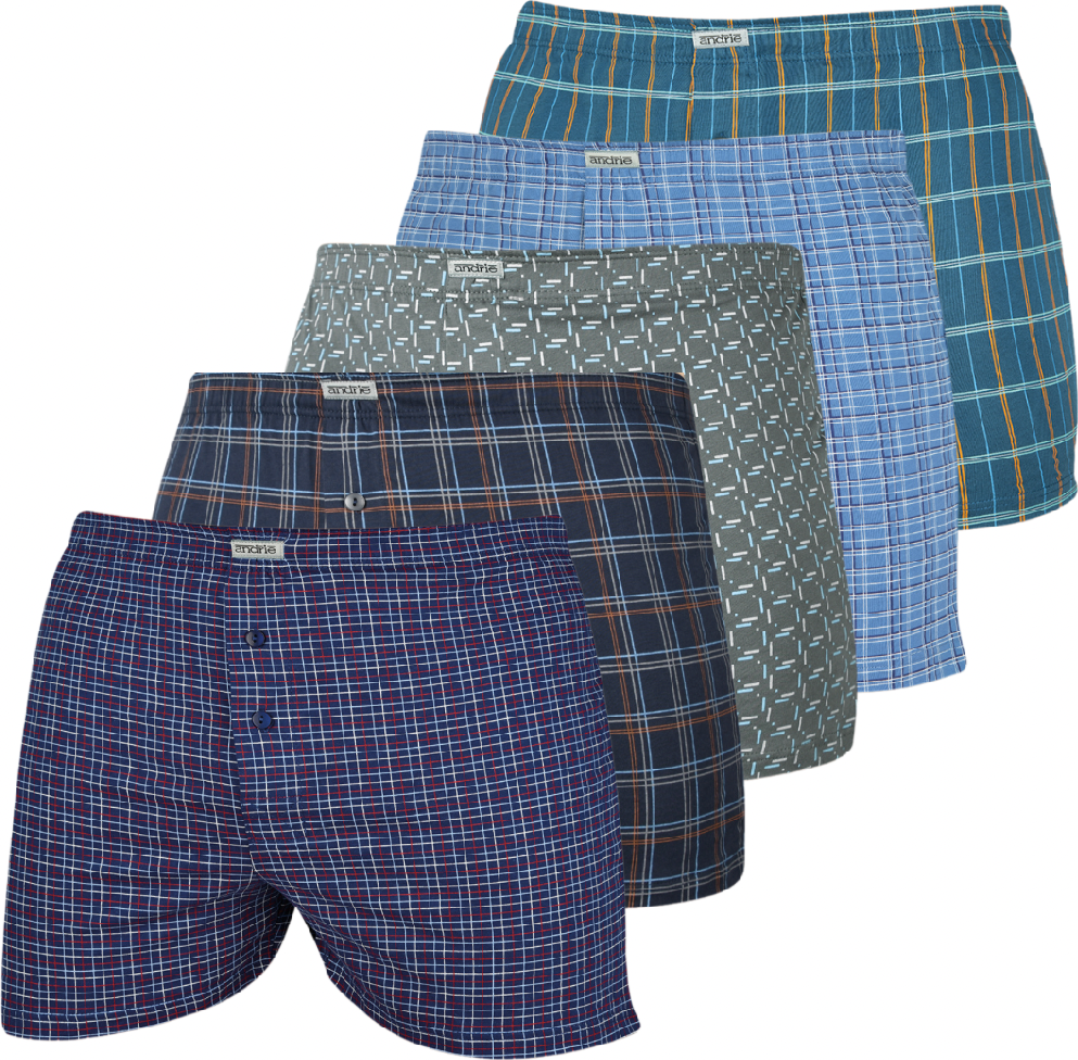 Pánský dárkový balíček - trenýrky Andrie V Velikost: 62/64 (3XL) - 5 pack