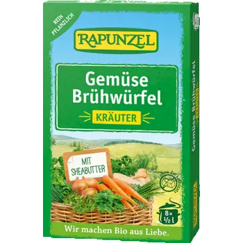 Koření Zeleninový bylinkový vývar 80g (8x0,5l) Rapunzel