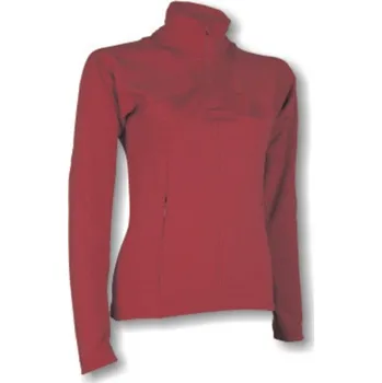 Pánská mikina Sensor Smartfleece New mikina celozip červená Barva: Červená, Velikost: L