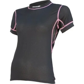 Dámské tričko Sensor Coolmax triko krátký rukáv dámský Barva: Černá, konfekční velikost: M