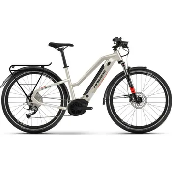 Elektrokolo Haibike Trekking 4 i500Wh Trapez 9-r. Altus desert/bílá velikost rámu: XL