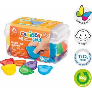 Voskovky Carioca Baby Teddy 1+ 48ks