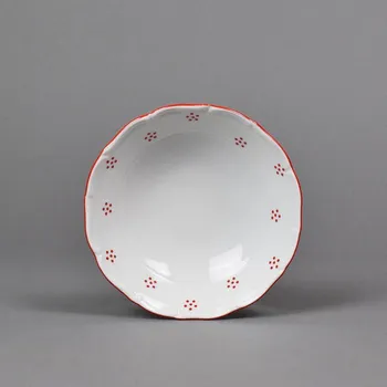 G.Benedikt 1882, Karlovy Vary Miska kompotová 13 cm Verona Valbella červená X8988