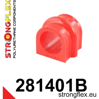 Silentblok nápravy 281401B: Strongflex Uložení předního stabilizátoru GT-R 22mm