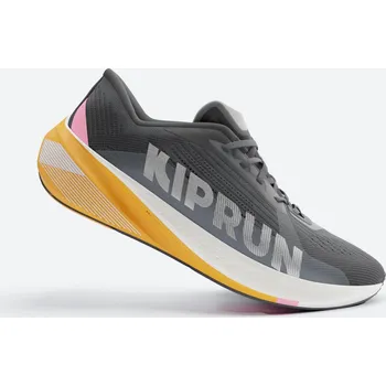 Pánská běžecká obuv KIPRUN Pánské běžecké boty Cushion 500 Premium 42 ORANŽOVÁ|RŮŽOVÁ|ČERNÁ|ŽLUTÁ