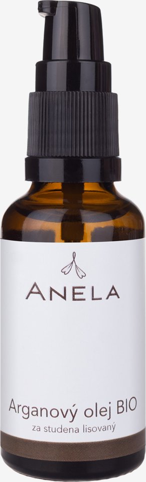 Anela Arganový olej BIO Obsah: 30 ml za studena lisovaný