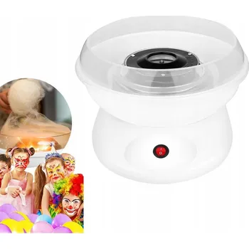 Výrobník cukrové vaty STROJ ELEKTRICKÝ PŘÍSTROJ NA VÝROBU CUKROVÉ VATY SADA BÍLÁ