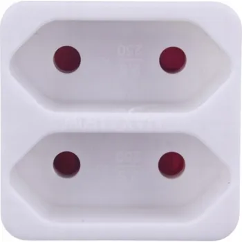 Elektrická zásuvka Brennenstuhl Elektrický Elektrická Zásuvka rozbočka bílý