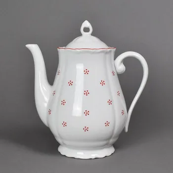 G.Benedikt 1882, Karlovy Vary Konvice kávová 1,2 l Verona Valbella červená X8988