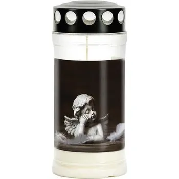 Svíčka SVÍČKA HŘBITOVNÍ PROVENCE 4 DNY ANDÍLEK