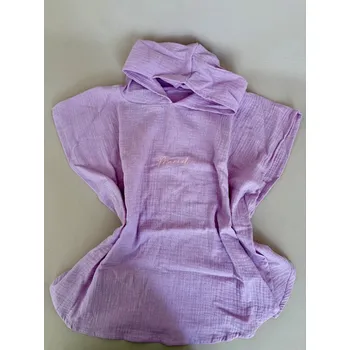 Mušelínové pončo s výšivkou Mariel