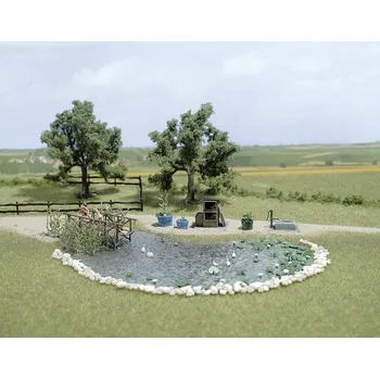 Modelová železnice Busch 1210 sada zahradního jezírka 1 sada