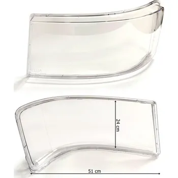 Sklo světlometu Sklo světlometu SCANIA P/G/R/S/ Levé LAMIRO 890-006GLASS, , ,