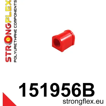 Silentblok nápravy 151956B: Strongflex Silentblok předního stabilizátoru (výška 33mm) Custom