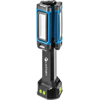 Hlavice pro radiátor LED svítilna pracovní 360° USB Högert