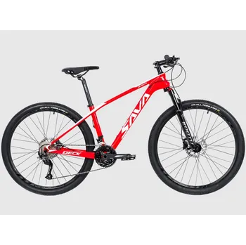 Horské kolo Sava Carbon 3.2 27,5" M červená