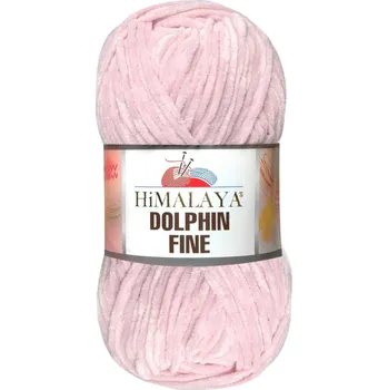 Příze Himalaya Dolphin Fine 80503 Soft Pink Pletací příze