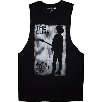 Pánské tričko The Cure Tričko Boys Don't Cry B&W Unisex Black XL