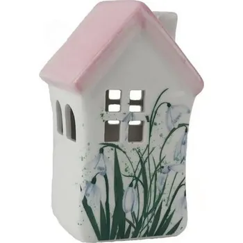 Svícen Ostatní Jarní domeček s LED osvětlením