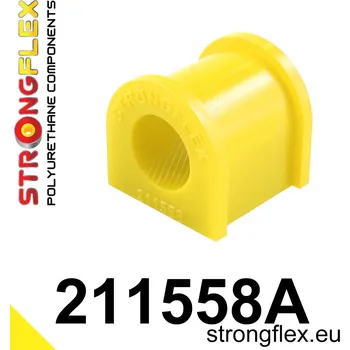 Silentblok nápravy 211558A: Strongflex Silentblok předního stabilizátoru varianta SPORT 21mm