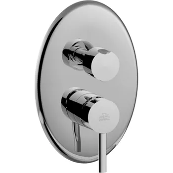 Vodovodní baterie Paffoni BERRY vanová/sprchová podomítková baterie Barva: Chrom BR019CR