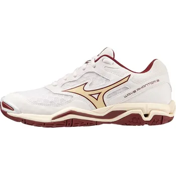 Dámská běžecká obuv Boty Mizuno WAVE PHANTOM 3 White Cabernet MP Gold Velikost: 36.5