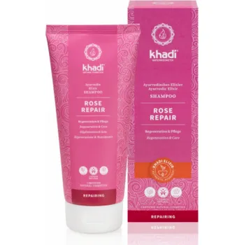 Šampon Šampon Khadi ROSE - reparační a hydratační