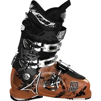 Sjezdové boty Atomic Waymaker 100 black/orange VÝPRODEJ Velikost bot (MP): 27.5