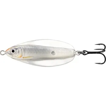 Umělá nástraha LIVETARGET - Plandavka Erratic Shiner Spoon 21 g 7 cm Glow Pearl