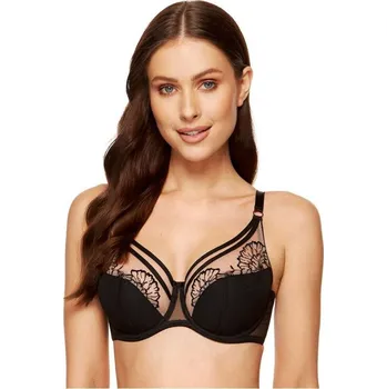 Dámské spodní prádlo Polovyztužená podprsenka Kala černá 85F