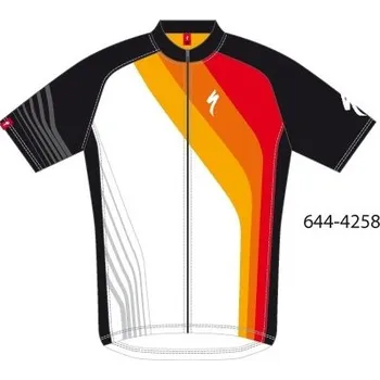 cyklistický dres Cyklistický dres Specialized Comp Cross Over černá/oranžová