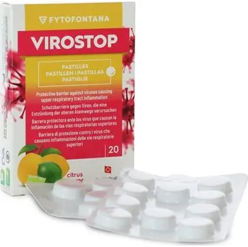 Speciální výživa Pastilky VIROSTOP citrus, 20 ks