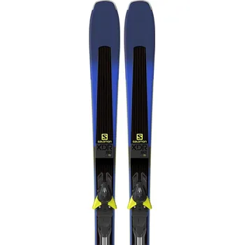 Sjezdové lyže Salomon XDR 80 Ti black/blue/lime + vázání XT12 162cm
