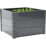 Trestles Kovový vyvýšený záhon Lil - černý