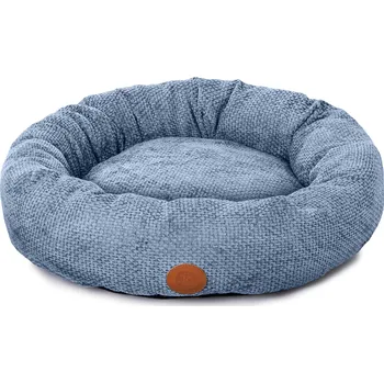 Pelíšek pro psa JK ANIMALS kulatý pelíšek Yuta modrý 60 x 16 cm