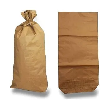 Pytle na odpadky Pytel papírový, 3vrstvý, 65 x 120 x 18 cm