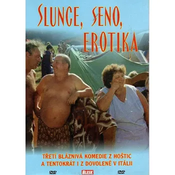 DVD film Slunce, seno, erotika DVD (komedie z Hoštic)