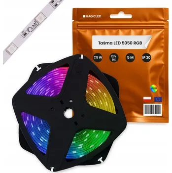 LED páska LED pásek 5050 RGB IP20 Česká Premium kvalita 30 LED/m 5m bez lepicí vrstvy